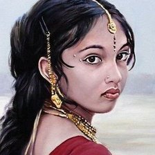 Схема вышивки «Красота женщины»