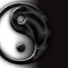 Схема вышивки «Инь-янь»