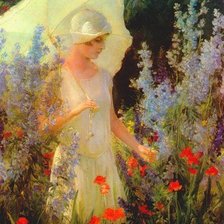 Схема вышивки «Летние прогулки»