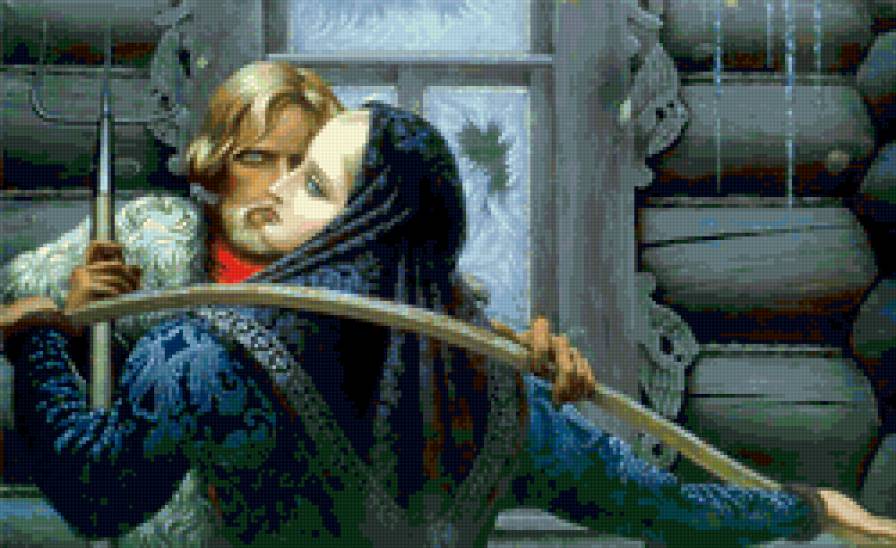 У чужого окна - люди, зима, окно - предпросмотр