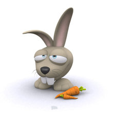 Схема вышивки «Кролик»