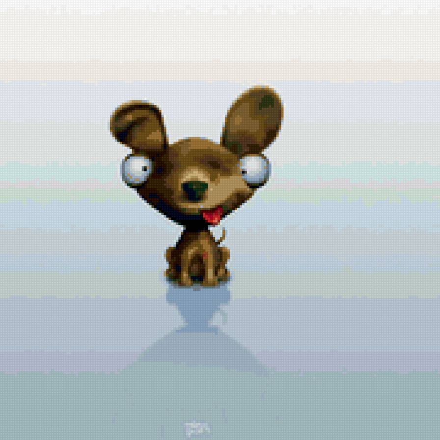 Песик - животные, детские - предпросмотр