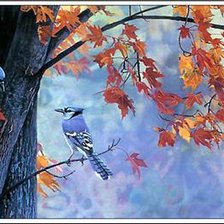 Схема вышивки «Серия "Пейзаж. Осень"»