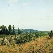 Схема вышивки «Сжатое поле»