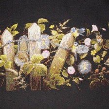 Схема вышивки «Лесные гости.»