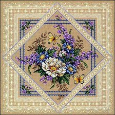 Схема вышивки «салфетка»