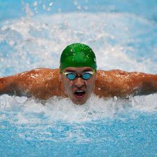 Схема вышивки «Chad le Clos»