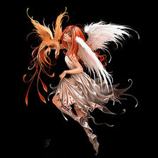 Схема вышивки «фея»