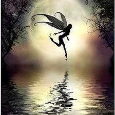 Схема вышивки «фея»