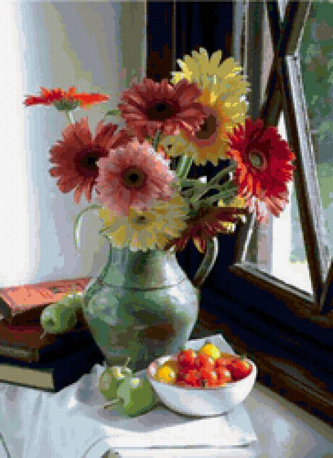 цветы - цветы, букет - предпросмотр