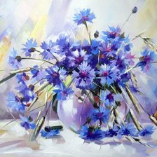 Схема вышивки «васельки»