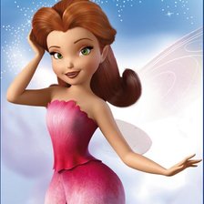 Схема вышивки «фея розетта»