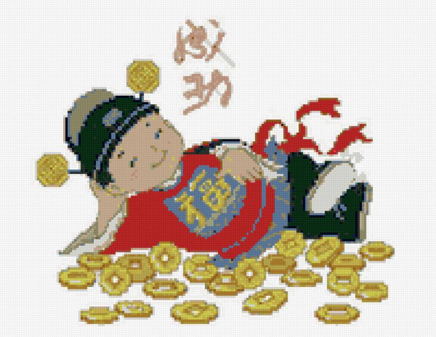 Талисман богатства - талисман, богатство, фен-шуй, восток - предпросмотр