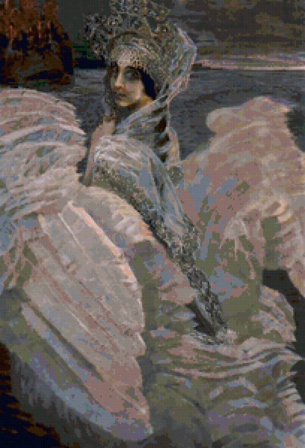 Царевна-Лебедь Врубель - предпросмотр