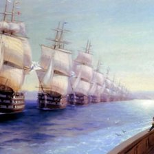 Маневры Черноморского флота Айвазовский