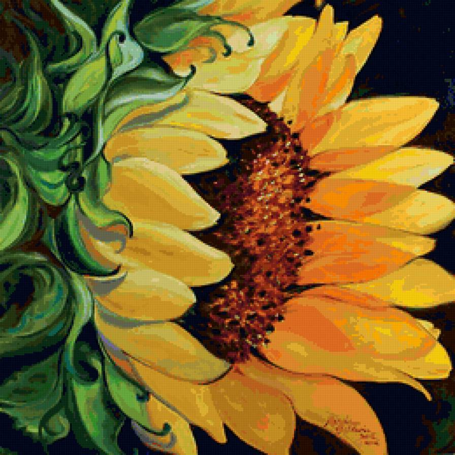 подсолнух - подсолнух - предпросмотр