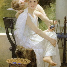 Схема вышивки «Прерванная работа»