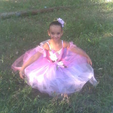 Схема вышивки «Балерина»