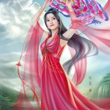 Схема вышивки «серия "японка"»