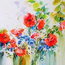 Схема вышивки «букет»