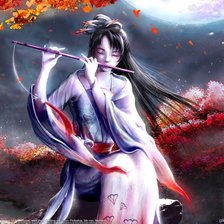 Схема вышивки «серия "японка"»