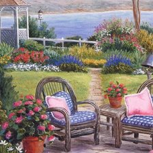 Схема вышивки «Уютный уголок»