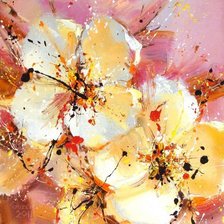 Схема вышивки «акварель»