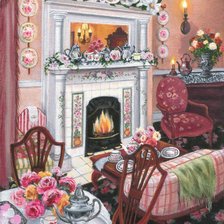 Схема вышивки «Уютный уголок»