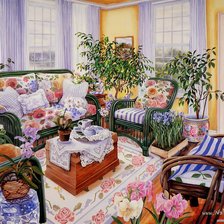 Схема вышивки «Уютный уголок»