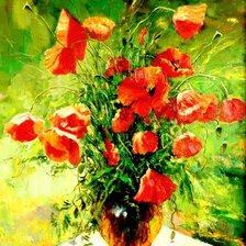 цветы в вазе