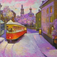 Схема вышивки «Серия "Городской пейзаж"»