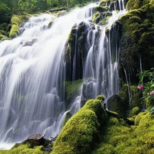 Схема вышивки «Водопад»