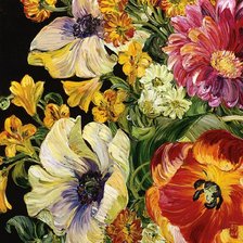 Схема вышивки «серия "яркие краски"»