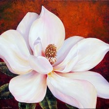 Схема вышивки «Магнолия»