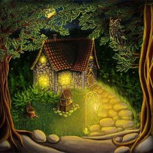 Схема вышивки «сказка»