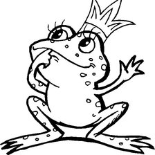 Схема вышивки «Царевна лягушка»