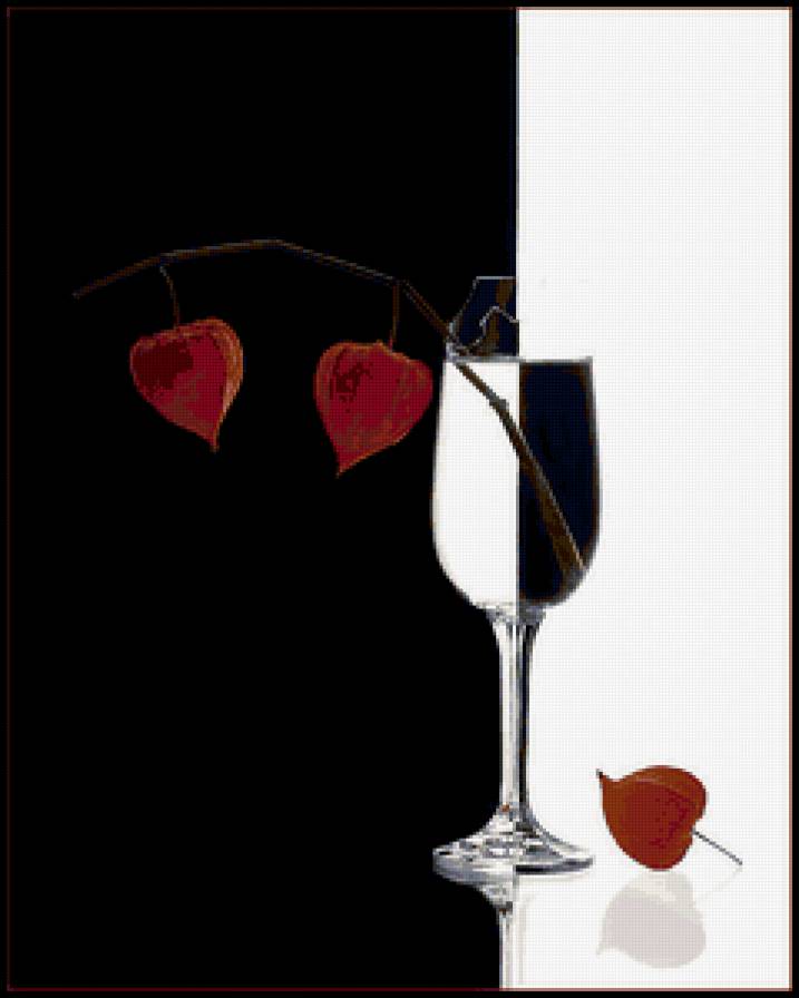 №95069 - цветы, инь и ян - предпросмотр