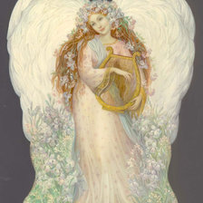 Схема вышивки «Ангел»