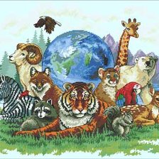 Схема вышивки «картина»