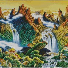 Схема вышивки «природа»