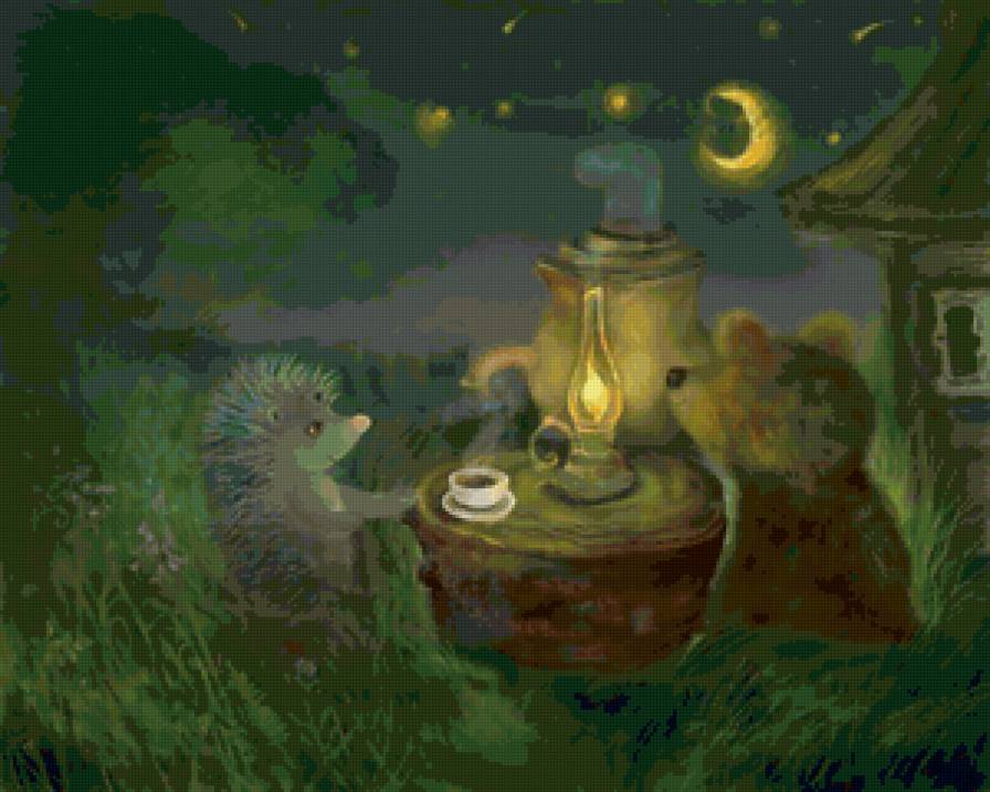 Ежик и медвежонок - ежик и медвежонок - предпросмотр