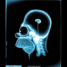 Схема вышивки «Симпсон»