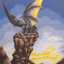 Схема вышивки «Дракон»