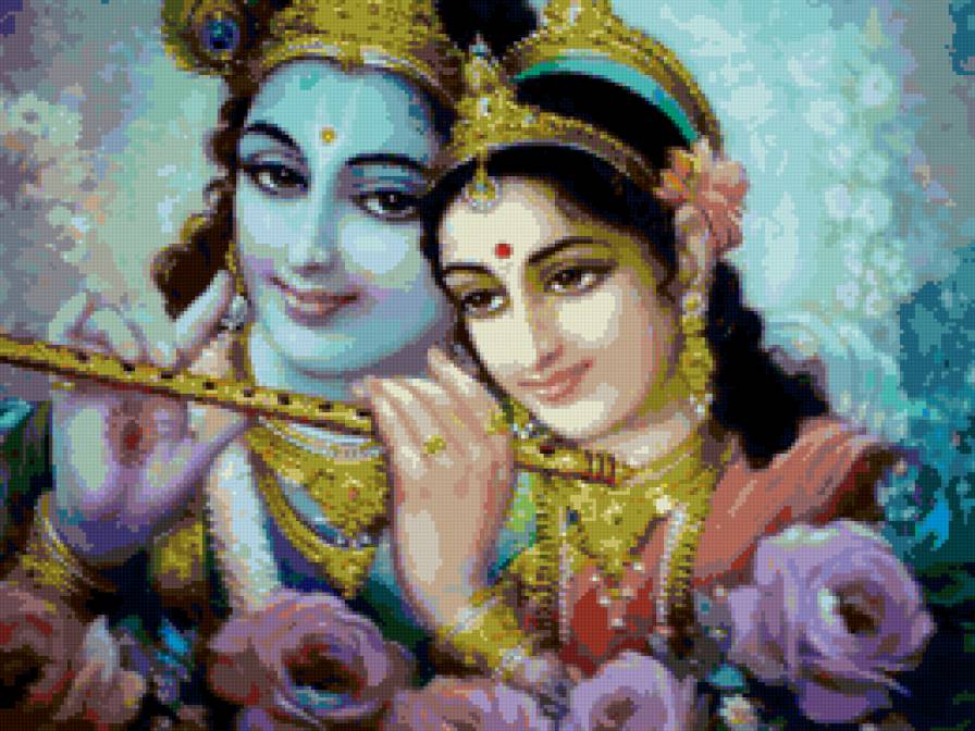 Радха-Кришна - предпросмотр
