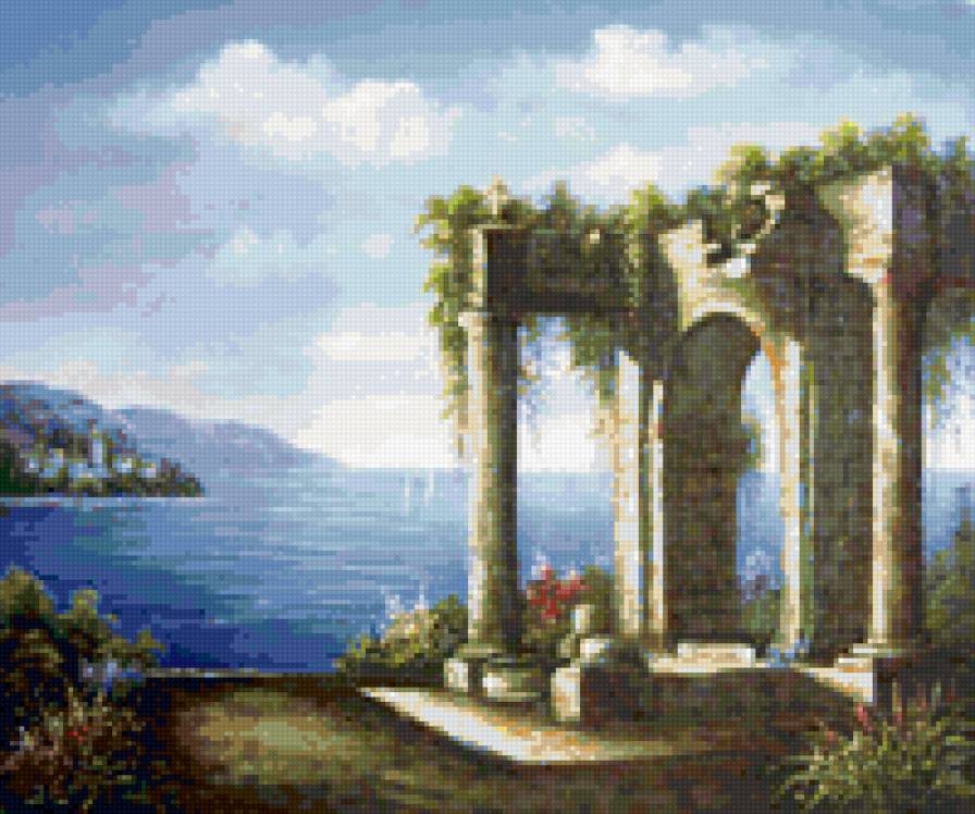 Бухта - море, пейзаж, вода - предпросмотр