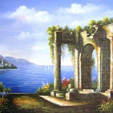 Схема вышивки «Бухта»