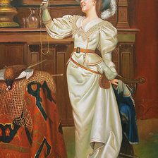 Схема вышивки «Искусство»