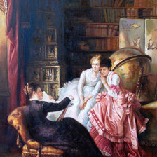 Схема вышивки «Искусство»