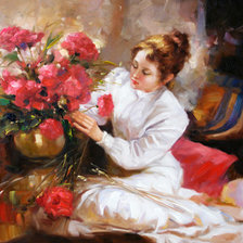 Схема вышивки «Искусство»