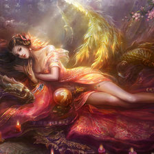 Схема вышивки «Фэнтези»